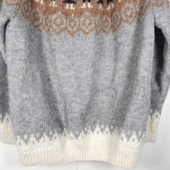 The Alpaca Connection Women's Sz Large? Multicolor 100% Alpaca Pullover Sweater - Picture 8 of 11